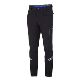 Pantalón ligero técnico negro/azul kansas t5 - xxl