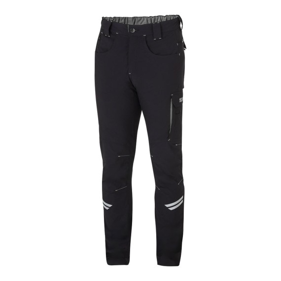 Pantalón ligero técnico negro/gris kansas t2 - m