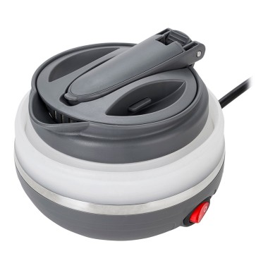 Hervidor portátil plegable de silicona ad 1279, 750 w, 0,6 l
