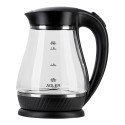 Hervidor de agua de cristal ad 1274 2200 w 1,7 l