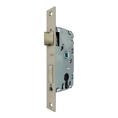 Cerradura embutir c/c cre04 40/47 mm niquel satinado