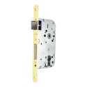 Cerradura embutir c/r cre05 50/70 mm latonado