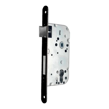Cerradura embutir c/r cre05 50/70 mm negra