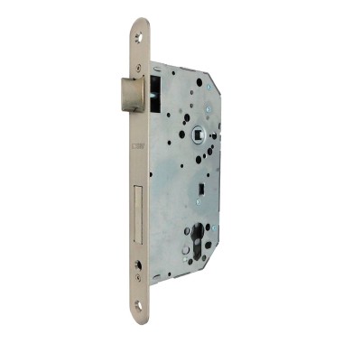 Cerradura embutir c/r cre06 50/85 mm níquel satinado