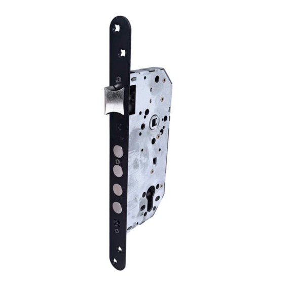 Cerradura embutir c/r cre07 50/85 mm negra