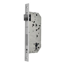 Cerradura embutir c/c cre12 50/85 mm níquel satinado