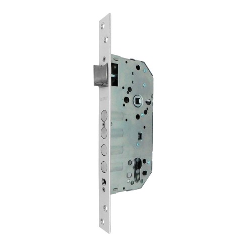 Cerradura embutir c/c cre13 50/85 mm níquel satinado