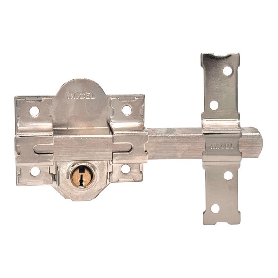 Cerrojo sobreponer crr09 86l/50 mm níquel