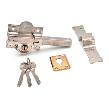 Cerrojo sobreponer crr09 86l/70 mm níquel