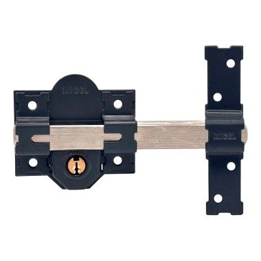 Cerrojo sobreponer crr13 86l/50 mm pintado gris