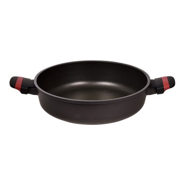 Olla baja de aluminio fundido inducción denia experto ø28 cm