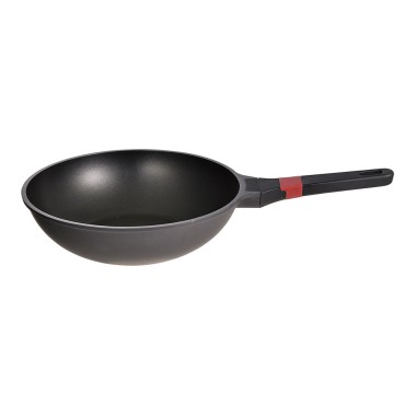 Wok aluminio fundido inducción denia experto ø28 cm