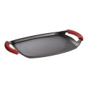 Asador aluminio fundido inducción denia experto 36 x 23 cm