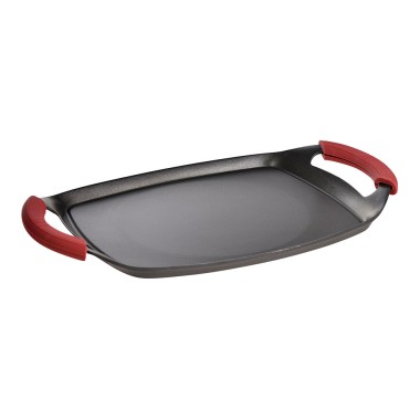 Asador aluminio fundido inducción denia experto 36 x 23 cm