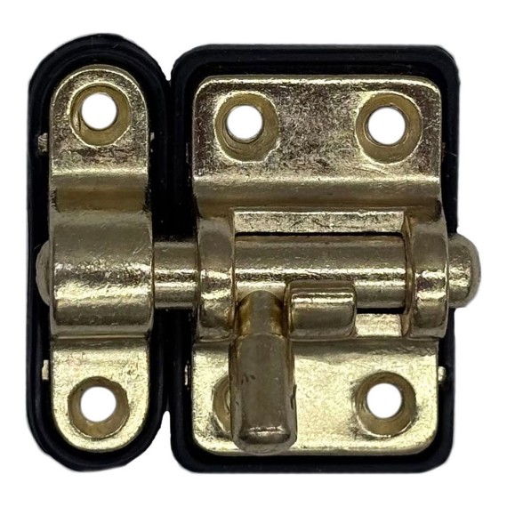 Pasador reforzado base plástica 25 mm dorado