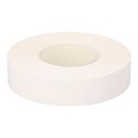 Cinta aislante eléctrica profesional pvc alta adhesion 19 mm x 33 m, blanca