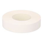 Cinta aislante eléctrica profesional pvc alta adhesion 19 mm x 33 m, blanca