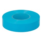 Cinta aislante eléctrica profesional pvc alta adhesión 19 mm x 33 m azul