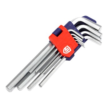 Llaves allen cr-v, juego 9 piezas, (métrico)