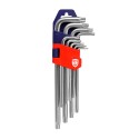 Llaves torx cr-v, juego 9 piezas