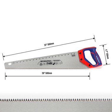 Serrucho universal sk5, 7 tpi, 500 mm