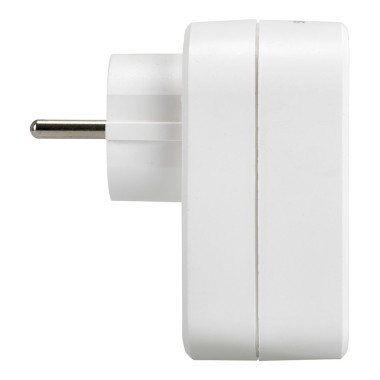 Adaptador combi 30 w usb a + c + 1 toma schuko, 16 a 250 v~, blanco