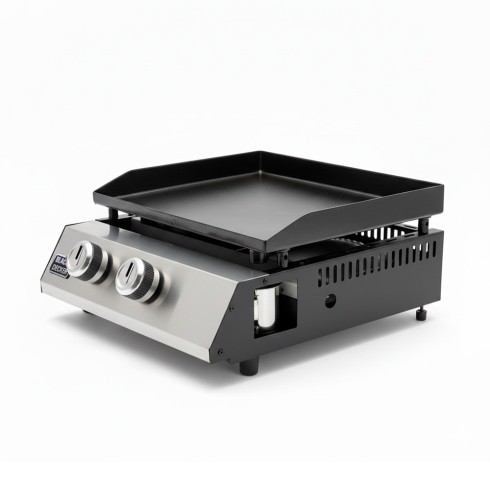 Plancha de gas bxop4900e con 2 quemadores