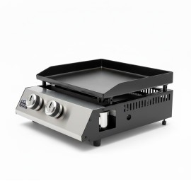 Plancha de gas bxop4900e con 2 quemadores