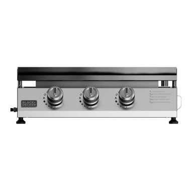 Plancha de gas bxop7350e con 3 quemadores