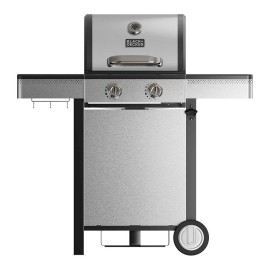 Barbacoa de gas bxog7200e con 2 quemadores 116 x 58 x 118,5 cm