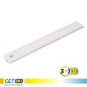 Regleta led regulable y recargable con sensor, magnética, 1,5 w, 3cct, 1500 mah, 14 x 40 x 306 mm