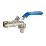 Grifo de jardín eco racor manguera ½ x ¾ pulg precintable