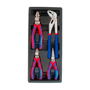 Alicates, juego 4 piezas