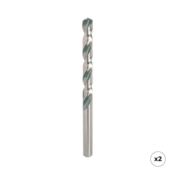 Broca hss4341 para metal, rectificada, ø3,00 x 61,00 mm, 2 uds