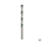 Broca hss4341 para metal, rectificada, ø3,00 x 61,00 mm, 2 uds