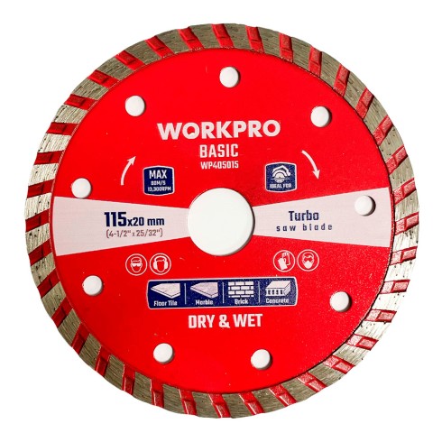 Disco diamantado turbo basic, ø115 x 20 mm
