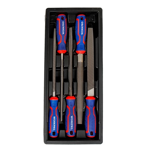 Limas 200 mm, juego 5 piezas