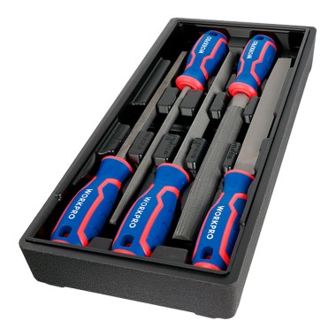 Limas 200 mm, juego 5 piezas