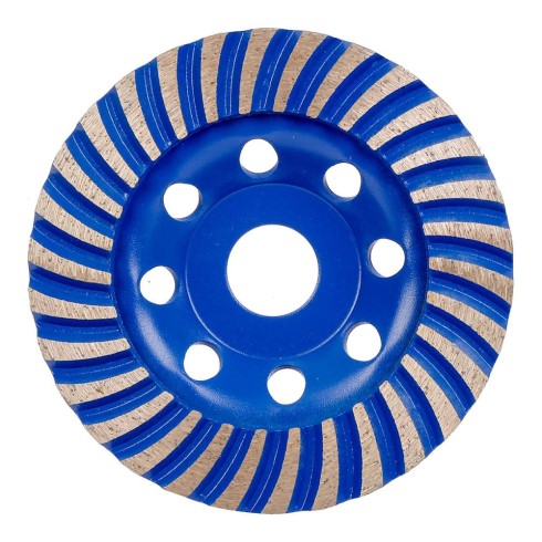 Muela copa diamantada hilera dientes turbo ø115 x 22,2 mm