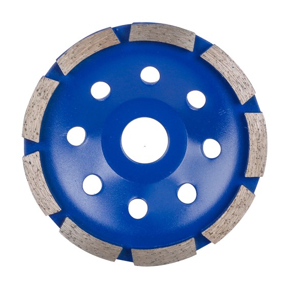 Muela copa diamantada segmentada ø115 x 22,2 mm x 9 dientes