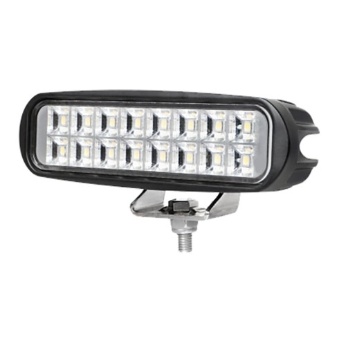 Faro de trabajo rectangular 16 leds 1500 lm 9 - 32 v ip67