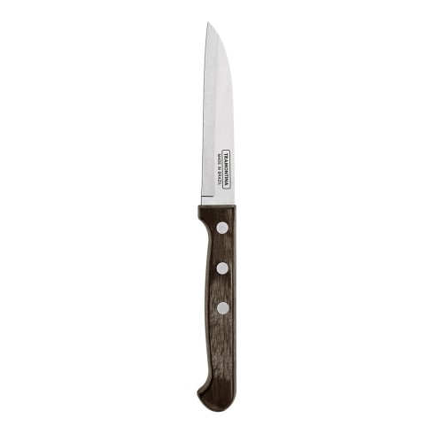 Cuchillo polywood castaño para verduras y frutas 9 cm