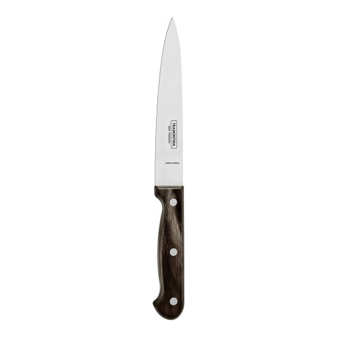Cuchillo polywood castaño para cocina 15 cm