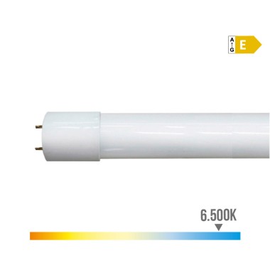 Tubo led t8, 18 w, 1980 lm, 6500 k, luz fría, ø26 x 1200 mm