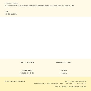 Calcetines capibara antideslizantes con forro de borreguito suave, talla 40 - 45