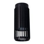 Foco 1 elemento sahara arenado, gu10, 10w (bombilla no incluida), negro, ø6 x 14 cm