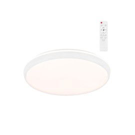 Plafón led circular, charly, 80 w, 3cct, 8800 lm, blanco, ø60 x 7 cm