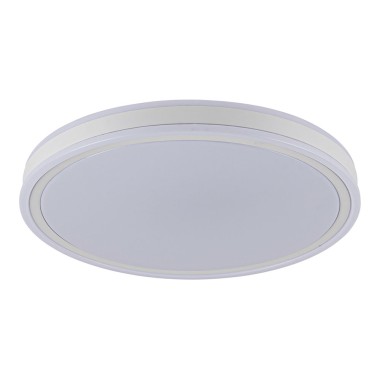 Plafón led circular, targes, 72 w, 3cct, 7290 lm, blanco, ø50 x 6,5 cm