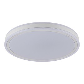 Plafón led circular, targes, 72 w, 3cct, 7290 lm, blanco, ø50 x 6,5 cm
