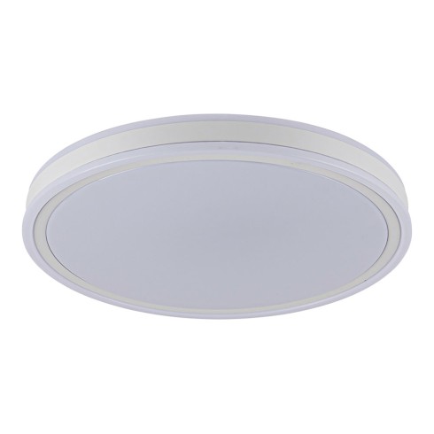Plafón led circular, targes, 80 w, 3cct, 8800 lm, blanco, ø60 x 6,5 cm